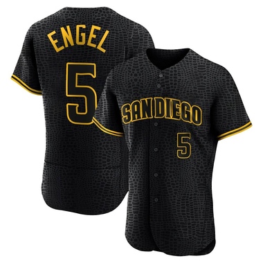Black Adam Engel Men's San Diego Padres Snake Skin City Jersey - Authentic Big Tall
