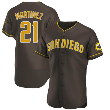 Men's Nike Fernando Tatis Jr. San Diego Padres Pitch Black Name & Number T- Shirt