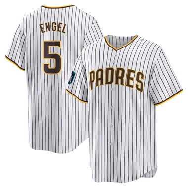 White Adam Engel Youth San Diego Padres 2024 World Tour Seoul Series Home Jersey - Replica